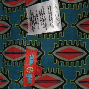Kali Yog Patterned Reversible Skirt